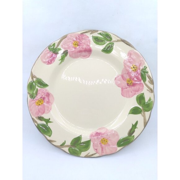 Franciscan Eathenware Desert Rose Staffordshire England  10.75"  plate - Picture 4 of 13